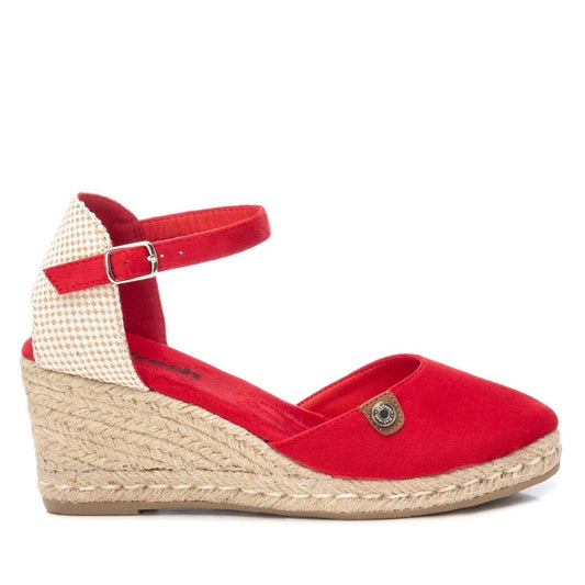 Wedge Espadrille in Red by Refresh