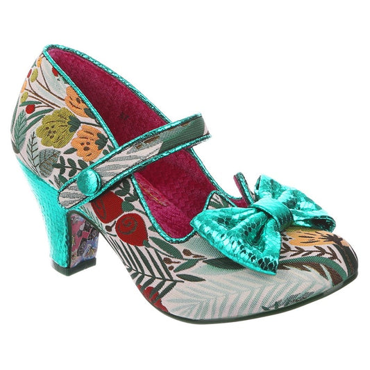 Irregular Choice Piccolo in Green - Isabel’s Retro & Vintage Clothing