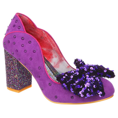 Special Someone In Purple By Irregular Choice - Isabel’s Retro & Vintage Clothing
