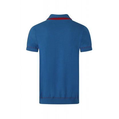 PERU KNITTED DALSTON POLO - Isabel’s Retro & Vintage Clothing