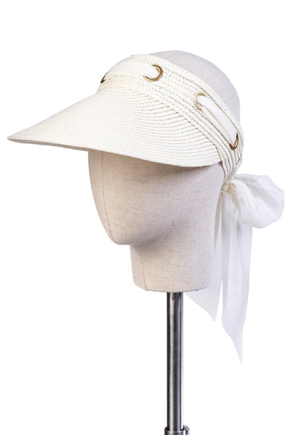 Visor hat - blue or white - Isabel’s Retro & Vintage Clothing