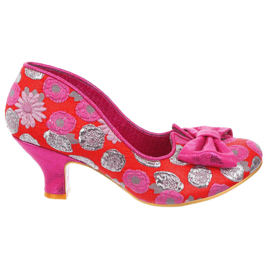 Irregular Choice Dazzle Razzle in Red - Isabel’s Retro & Vintage Clothing