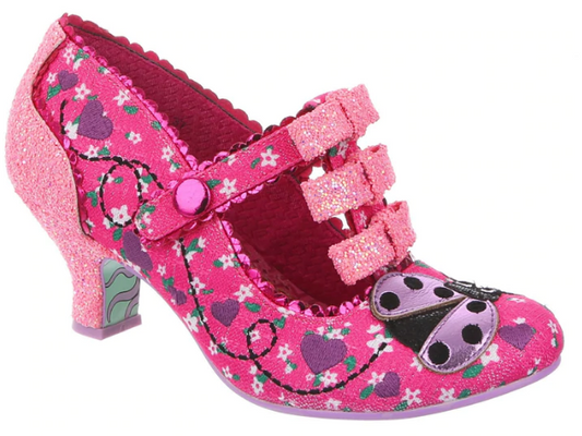 Ladybuggin in Pink by Irregular Choice - Isabel’s Retro & Vintage Clothing