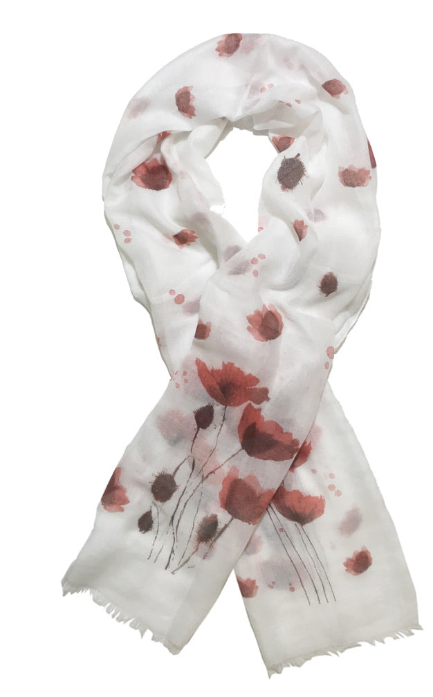 Poppy scarf - Isabel’s Retro & Vintage Clothing