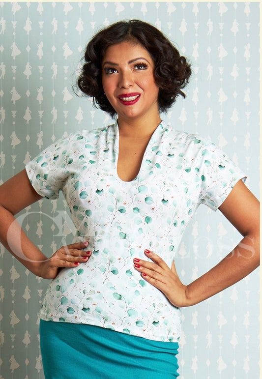 Mila-May Summer Top - by Miss Candyfloss - Isabel’s Retro & Vintage Clothing