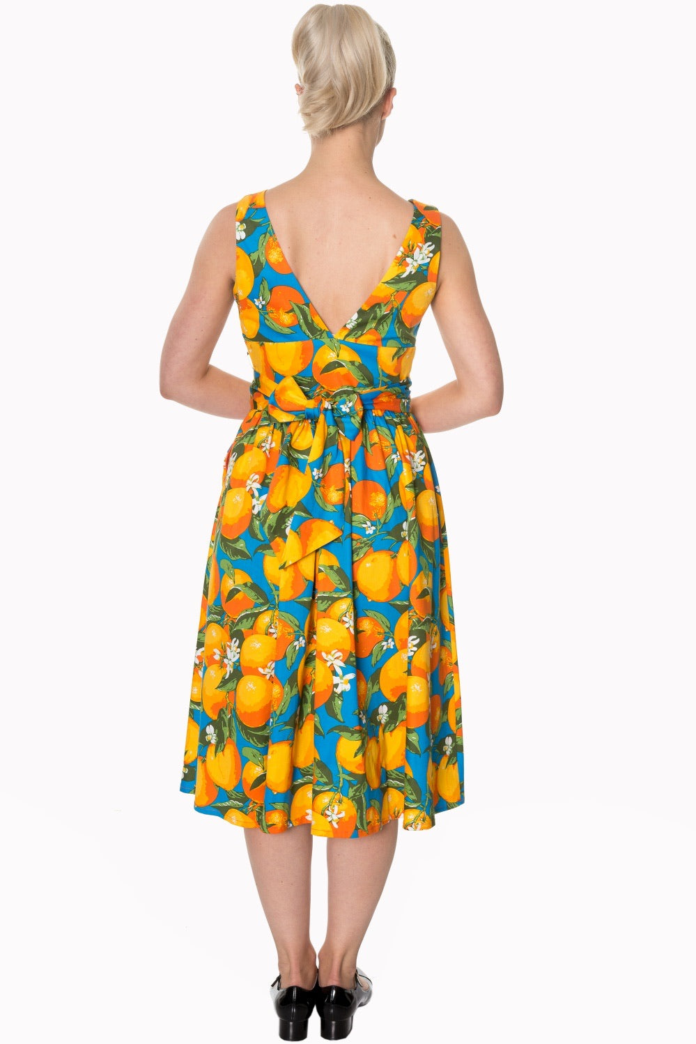 Orange Dress - Isabel’s Retro & Vintage Clothing