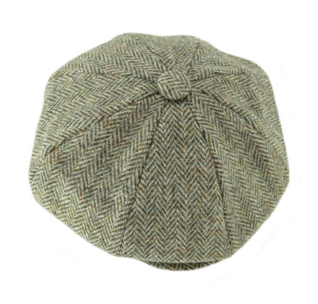 Harris Tweed Shelby Cap - Isabel’s Retro & Vintage Clothing