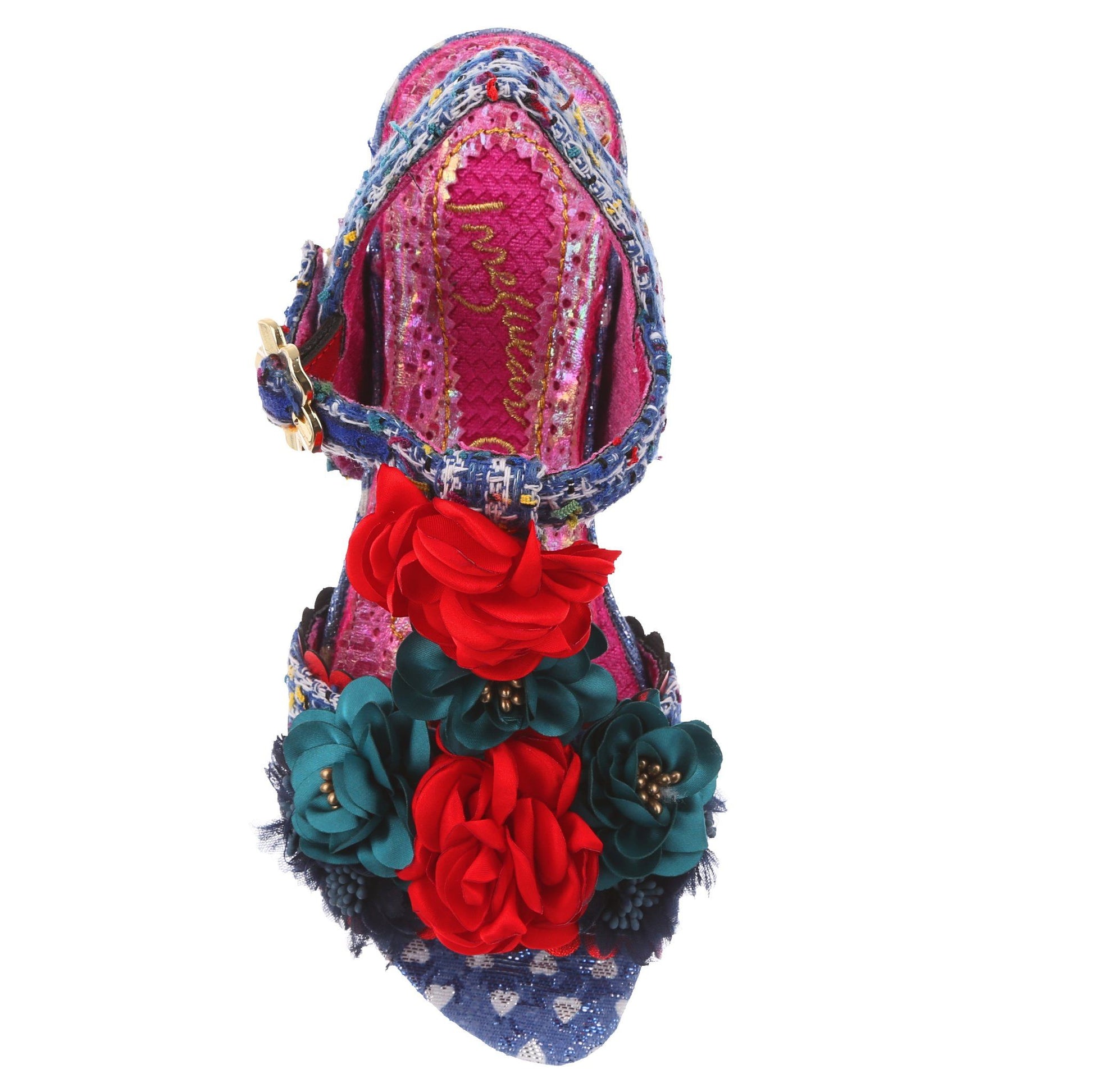 Irregular Choice Blossoming Beauty in Blue - Isabel’s Retro & Vintage Clothing